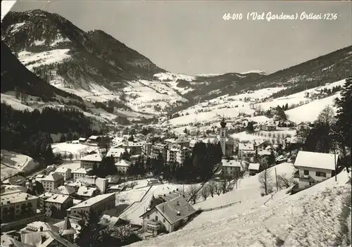 St Ulrich Groeden Tirol Val Gardena Kat. Salten Schlern