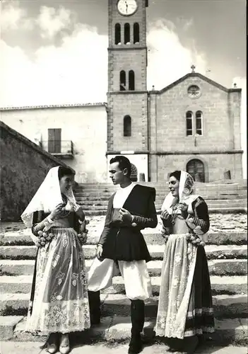 Sardinien Italien Costumi di Ittri