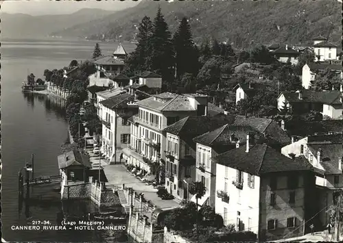 Cannero Riviera Lago Maggiore Hotel Cannero Kat. 