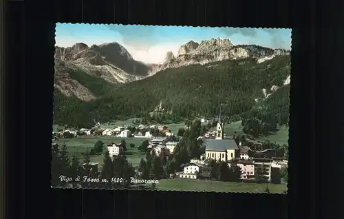 Vigo di Fassa Trentino Panorama