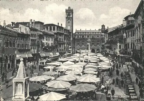 Verona Italia Piazza Erbe Kat. 