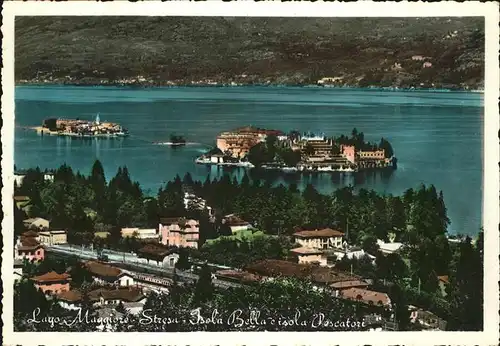 Lago Maggiore Stresa Isola Bella e Isola Pescatori Kat. Italien