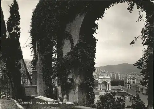 Genova Liguria Piazza della Vittoria Kat. Genova