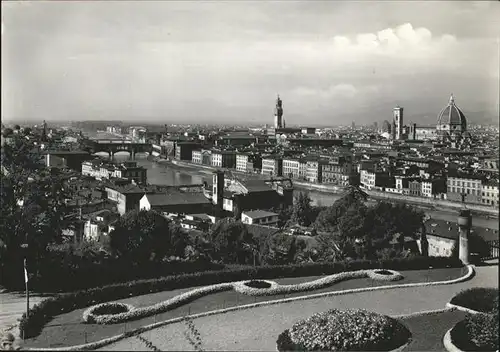 Firenze Toscana Panorama dal Piazzale Michelangelo Kat. Firenze