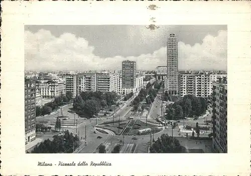 Milano Piazzale della Repubblica Kat. Italien