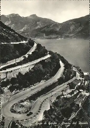 Lago di Garda Strada del Ponale Kat. Italien