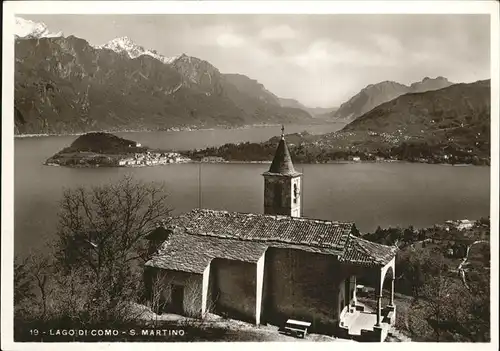 Lago di Como San Martino Kat. Italien