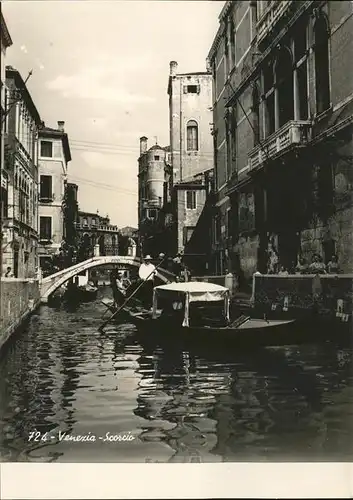 Venezia Venedig Scorcio Kat. 