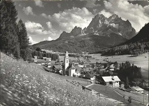 Sesto Sexten Suedtirol Panorama Kat. Bozen