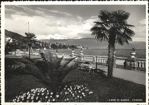 Fasano Lago di Garda Panorama Kat. Italien