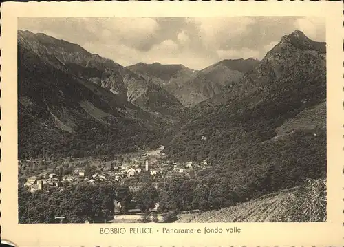 Bobbio Pellice Panorama e fondo valle