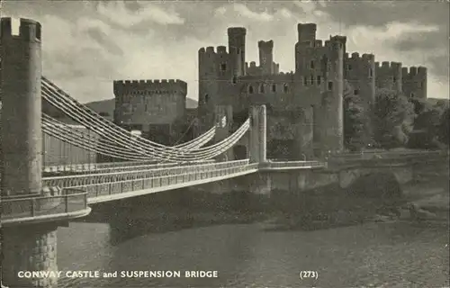 United Kingdom Conway Castle Suspension Bridge Kat. United Kingdom