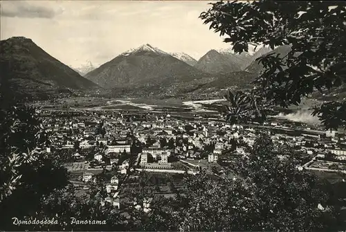 Italien Domodossola Panorama Kat. Italien