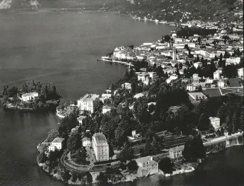 Lago Maggiore Fliegeraufnahme Pallanza Kat. Italien