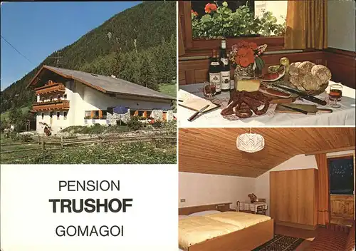 Suedtirol Pension Trushof Gomagoi Kat. Italien