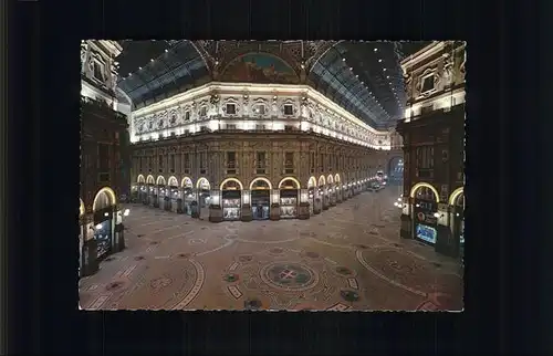 Milano Interno Galleria Vittoria Emanuele II Kat. Italien