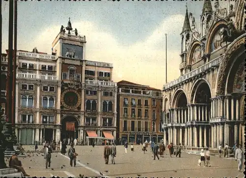 Venezia Venedig Torre dell Orologio Kat. 