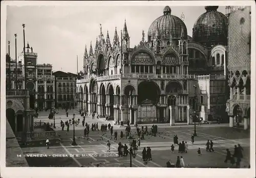 Venezia Venedig Chiesa di S. Marco Kat. 