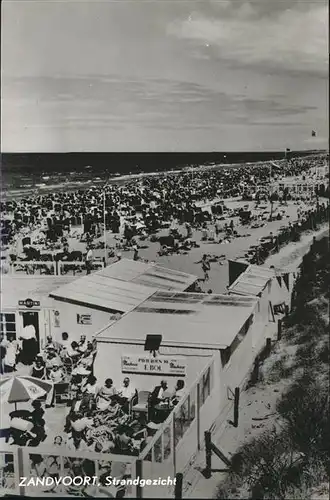 Zandvoort Strandgezicht Kat. Niederlande