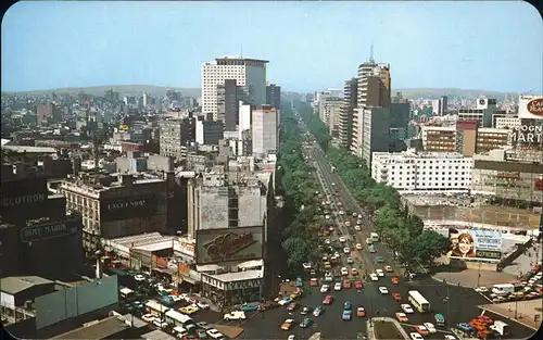 Mexico Paseo de la Reforma Kat. Mexiko