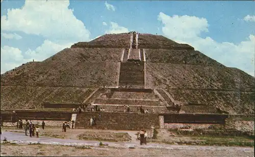 Teotihuacan Piramide del Sol Pyramide praehistorische Stadt Kat. Mexiko