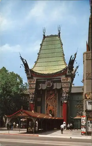 Hollywood California Grauman s Chinese Theatre Kat. United States