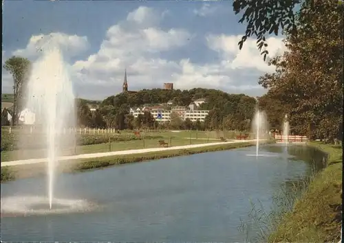 Bad Ansbach Donau In den Kuranlagen