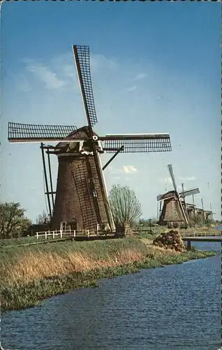 Niederlande Windmuehle Kat. Niederlande