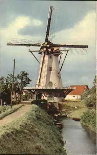 Niederlande Windmuehle Kat. Niederlande