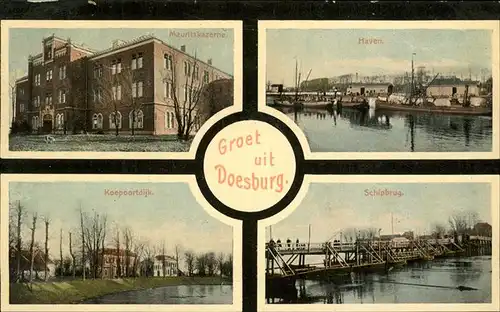 Doesburg Haven u.Mauritzkazerne