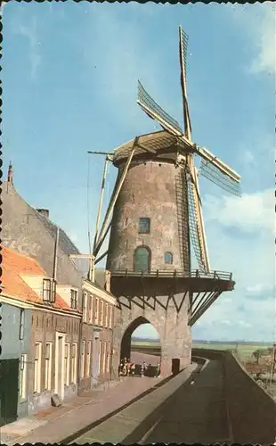Niederlande Windmuehle Kat. Niederlande