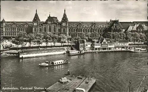 Amsterdam Niederlande Central Station Kat. Amsterdam