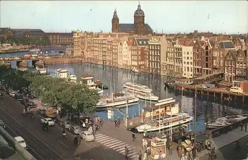 Amsterdam Niederlande Reederij Plas Kat. Amsterdam