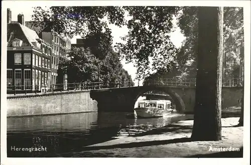 Amsterdam Niederlande Herengracht Kat. Amsterdam