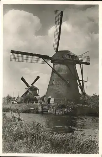 Niederlande Windmuehlen Kat. Niederlande