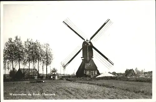 Niederlande Wassermuehlen Kat. Niederlande