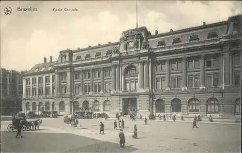 Bruessel Bruxelles Poste Centrale Kat. 