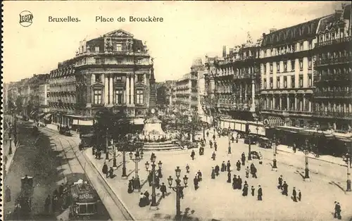 Bruessel Bruxelles Place de Brouckere Kat. 