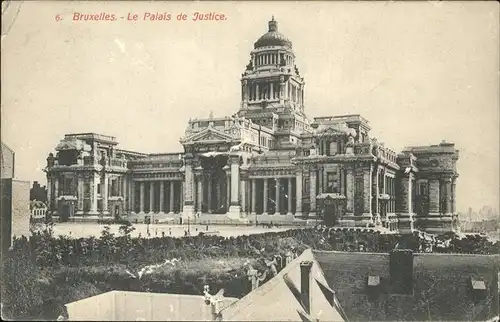 Bruessel Bruxelles Le Palais des Justice Kat. 