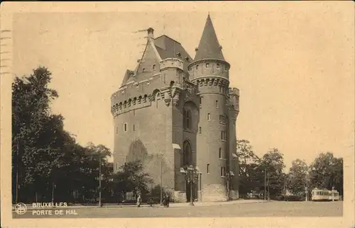 Bruessel Bruxelles Porte de Hal Kat. 