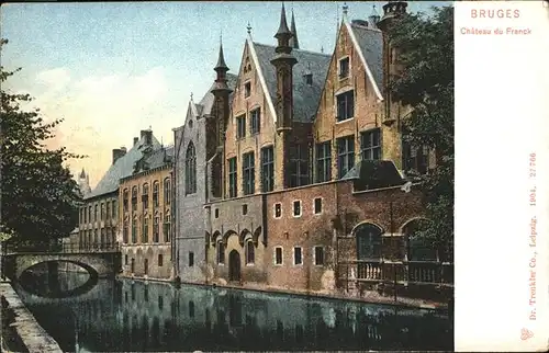 Bruges Flandre Chateau du Franck Kat. 