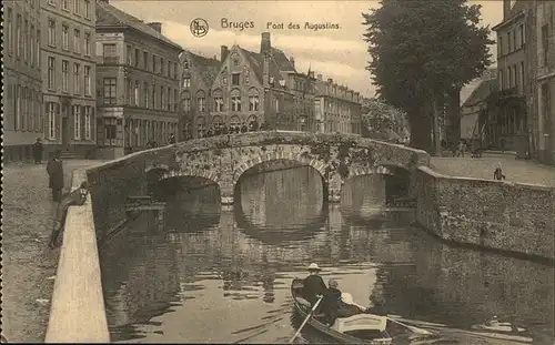 Bruges Flandre Pont des Augustins Kat. 