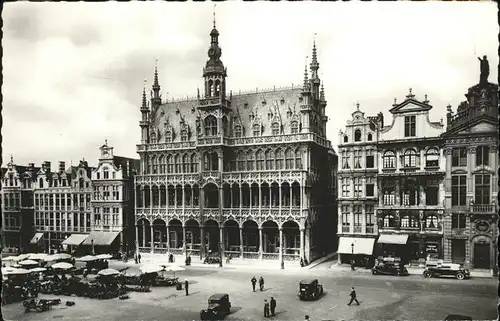 Bruessel Bruxelles Grand Place Maison du Roi Kat. 