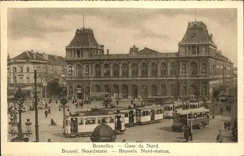 Bruessel Bruxelles Gare du Nord Kat. 