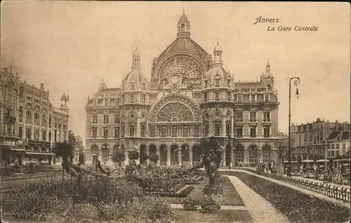 Anvers Antwerpen La gare Centrale Kat. 