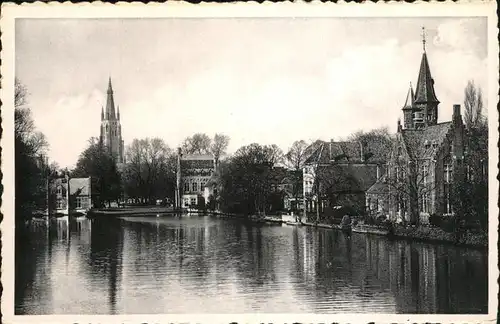 Bruges Flandre Minnewater Kat. 