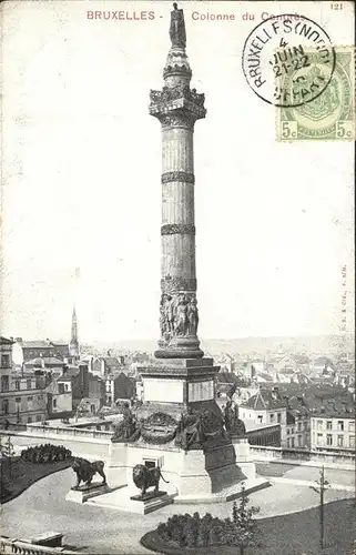 Bruessel Bruxelles Colonne du Congres Kat. 