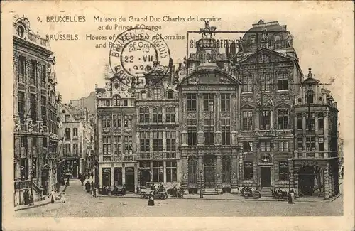 Bruessel Bruxelles Maisons du Grand Duc Charles de Lorraine Kat. 