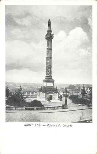 Bruessel Bruxelles Colonne du Congres Kat. 