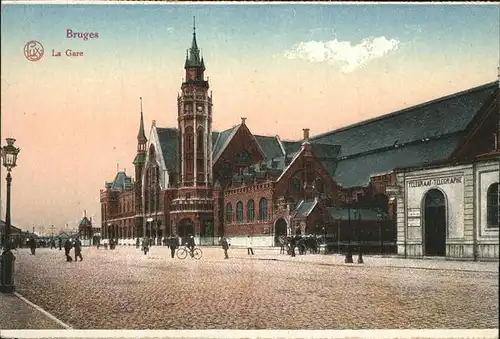 Bruges Flandre La Gare Kat. 